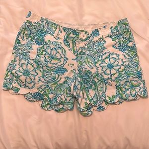 BARELY WORN LIKY PULITZER BUTTERCUP SHORTS